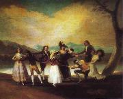 Francisco Jose de Goya Blind Man's Buff Sweden oil painting reproduction